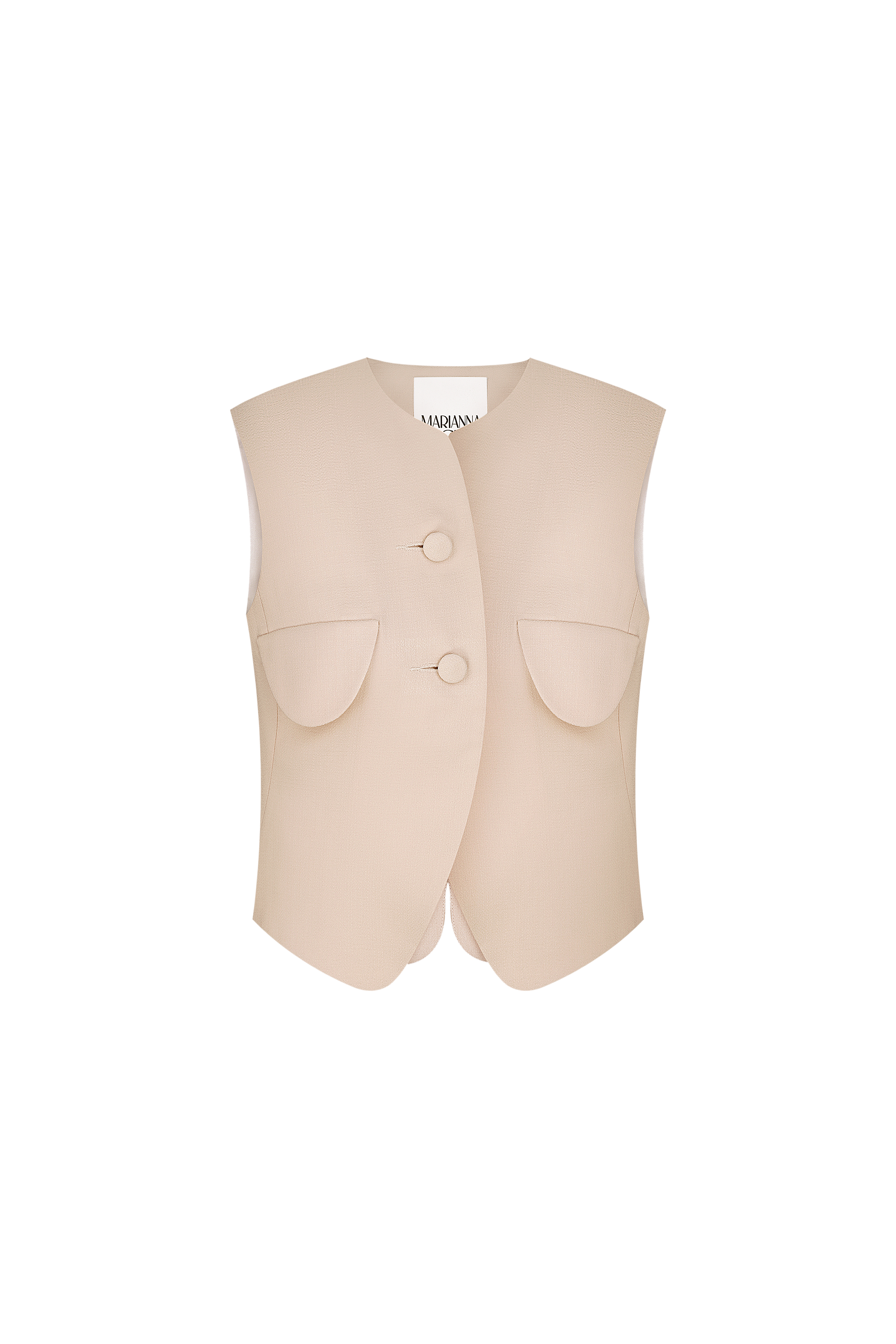 ローレンslub tweed shape vest FREE / beige Linen Tweed 908 Vest (Size 1) – 45R GLOBAL
