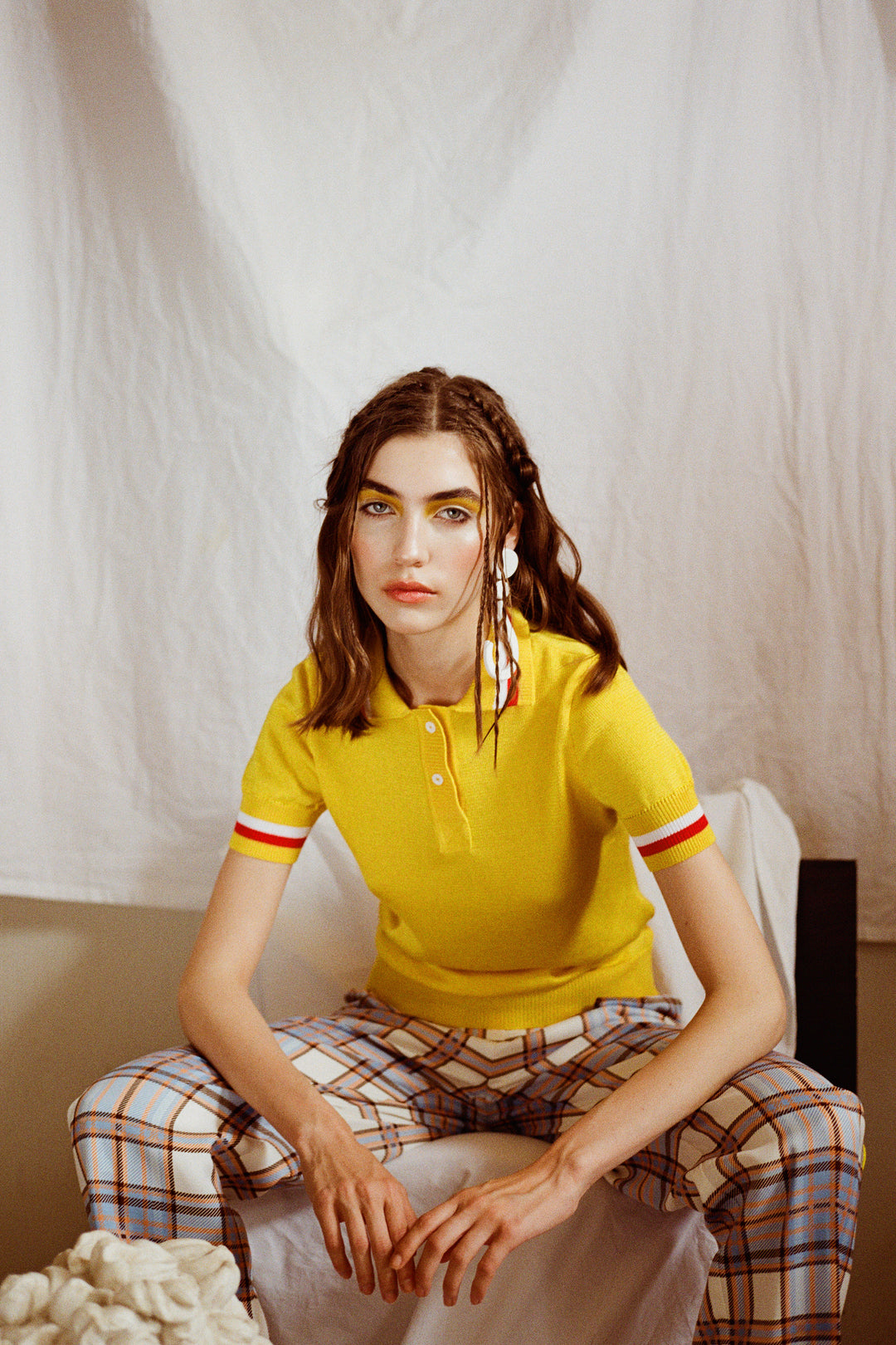 Knited polo shirt