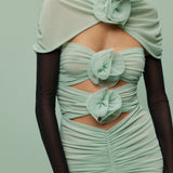 Wild Orchid maxi dress