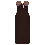 Mermaid midi dress