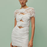 Wild Orchid lace dress