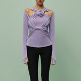 Camelia top