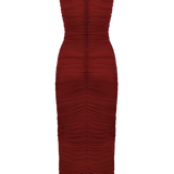 Flower bloom midi dress