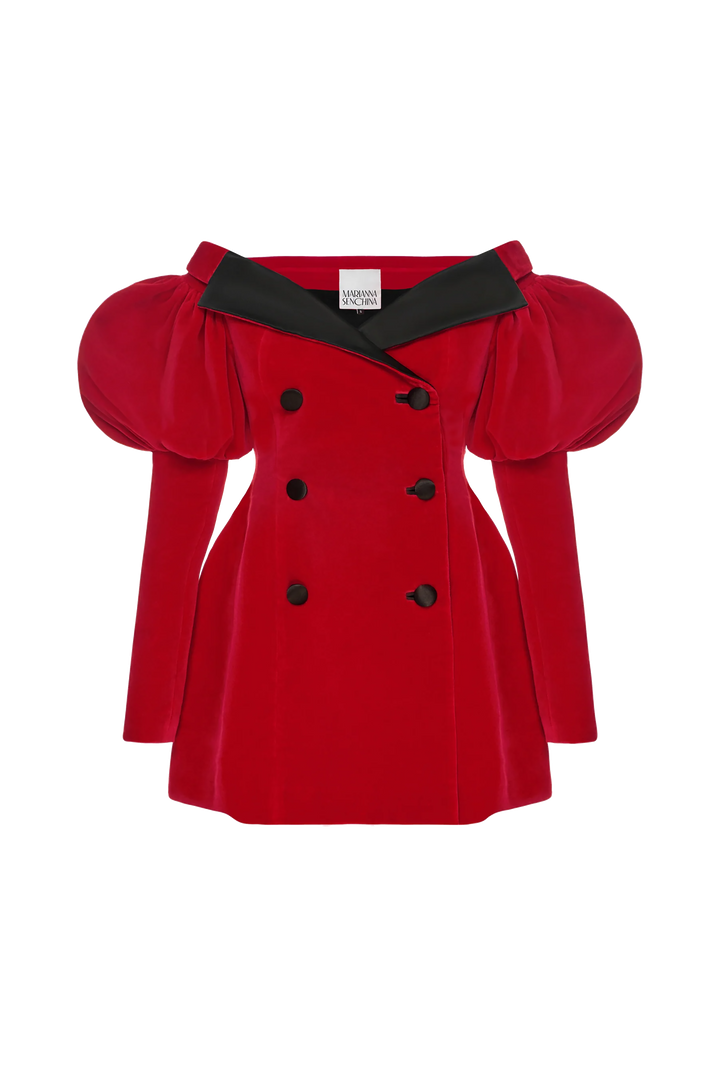 Bohemian Rouge jacket-dress
