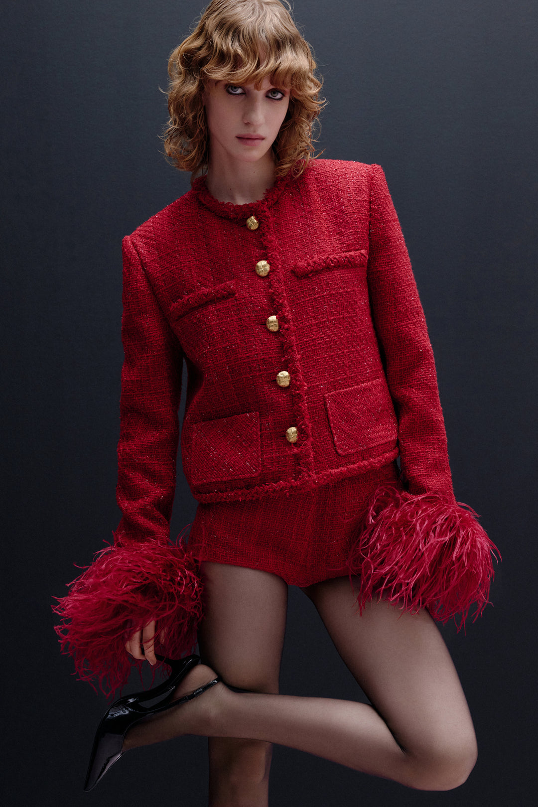 Scarlett tweed shorts
