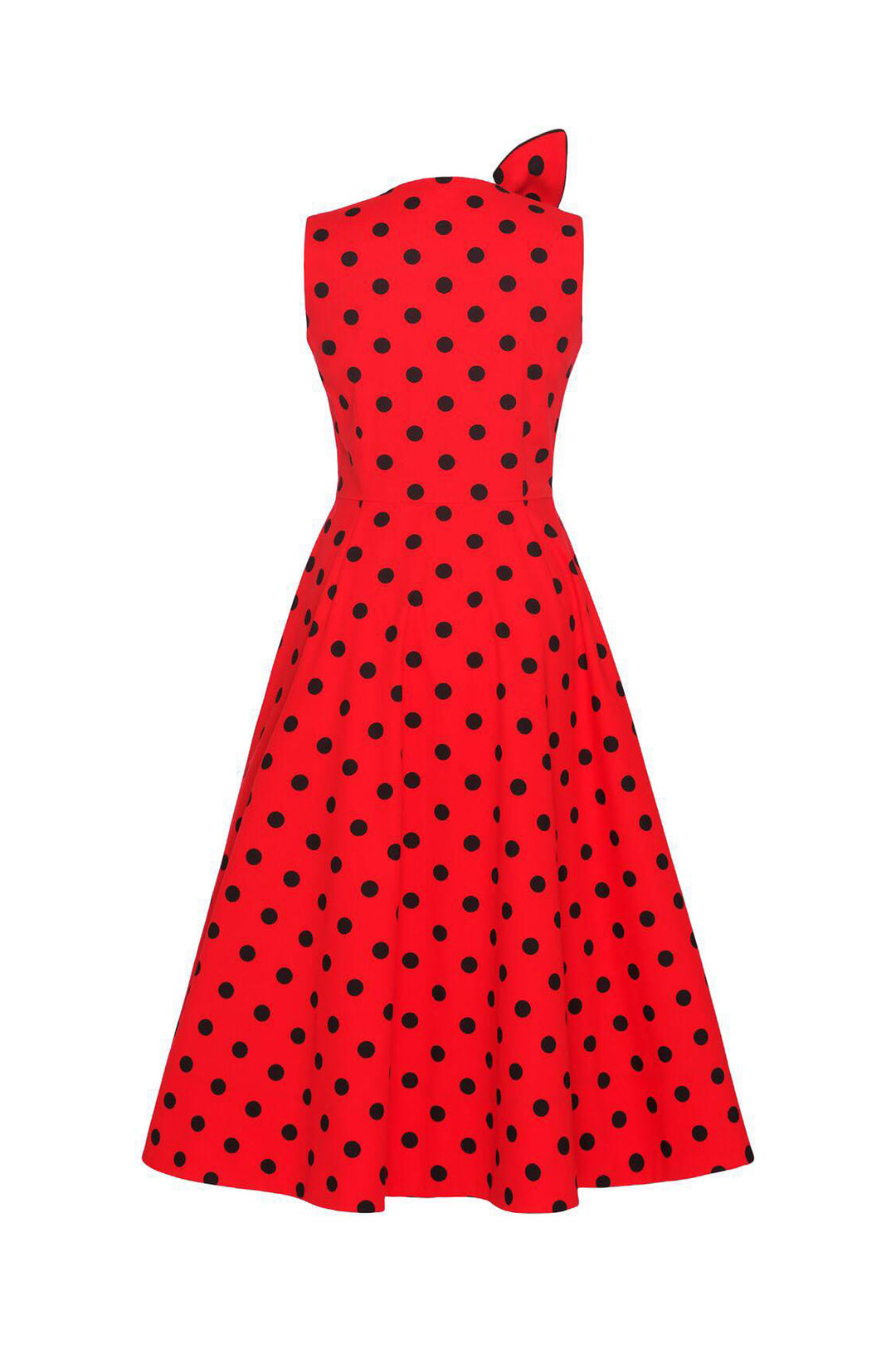 Robe dress with a bow