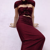 Tender maxi skirt