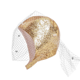 Gold capor hat