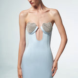 Mermaid mini dress