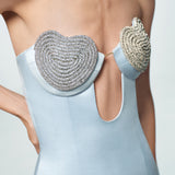 Mermaid mini dress