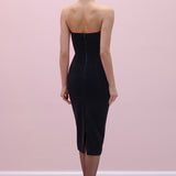 Mermaid velvet dress