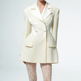 Swan jacket-dress