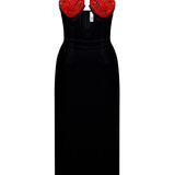 Mermaid velvet dress