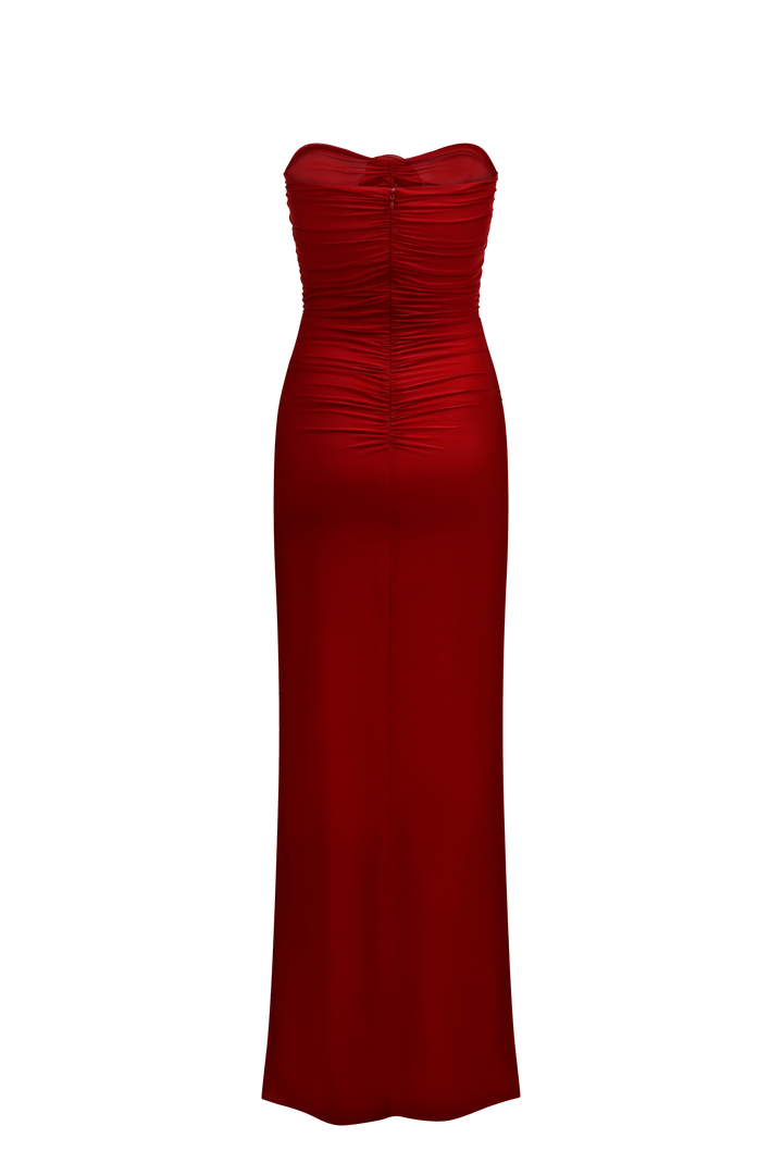 Wild Orchid strapless dress