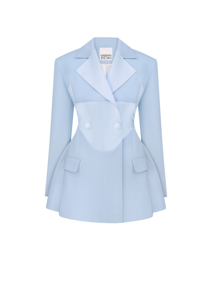 Swan jacket-dress L