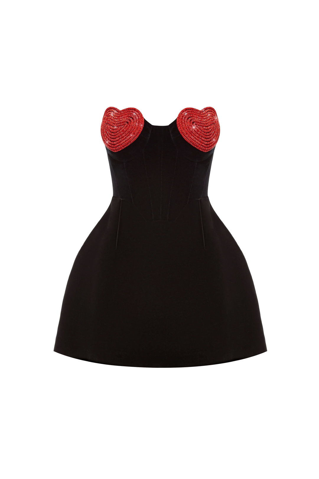 Red Crystal Heart dress