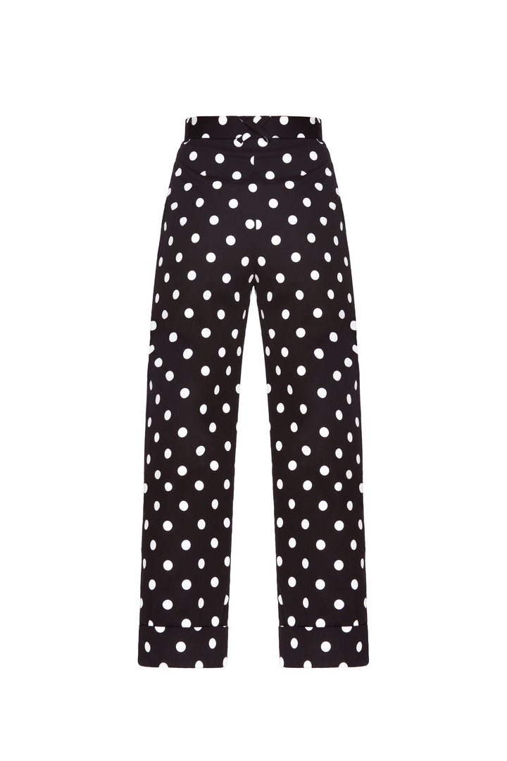 Polka dot pants