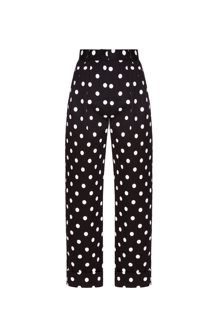 Polka dot pants