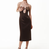 Mermaid midi dress
