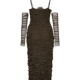 Flower Bloom midi dress