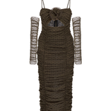 Flower Bloom midi dress