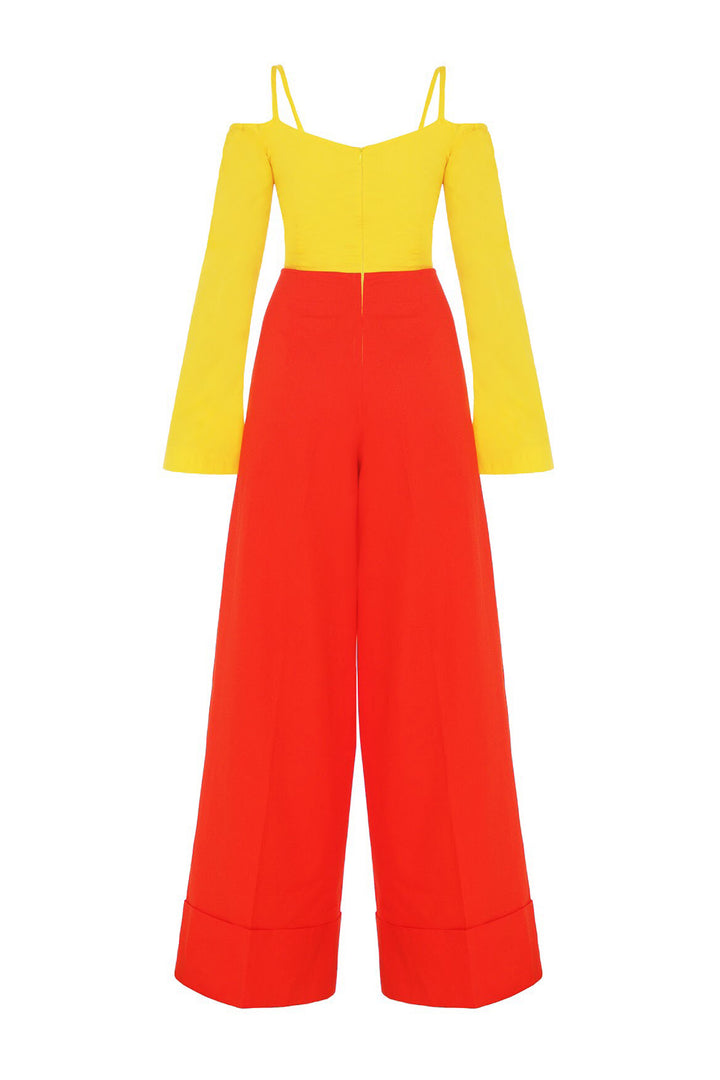 Bow jumpsuit