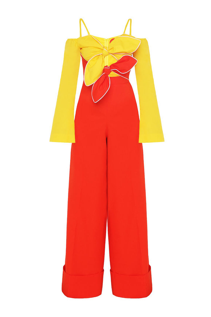 Bow jumpsuit