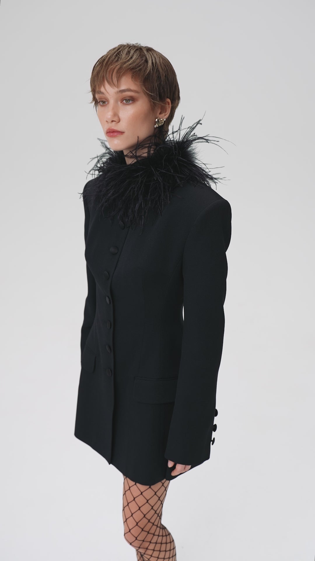 Chat noir jacket-dress