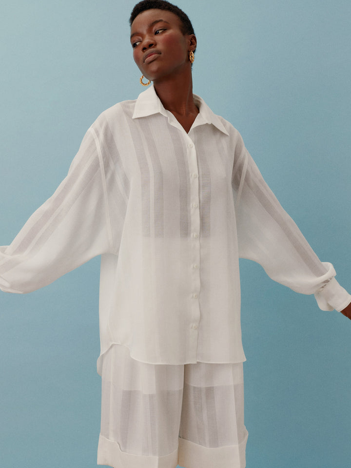 White Alyssum blouse