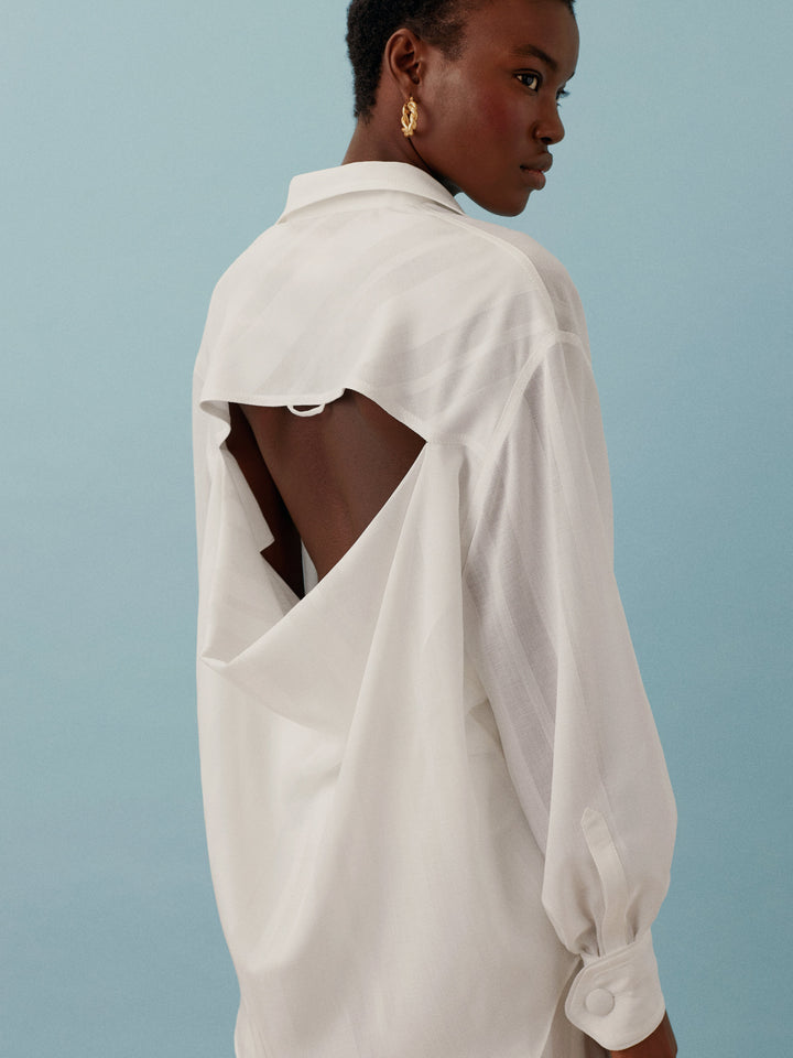 White Alyssum blouse