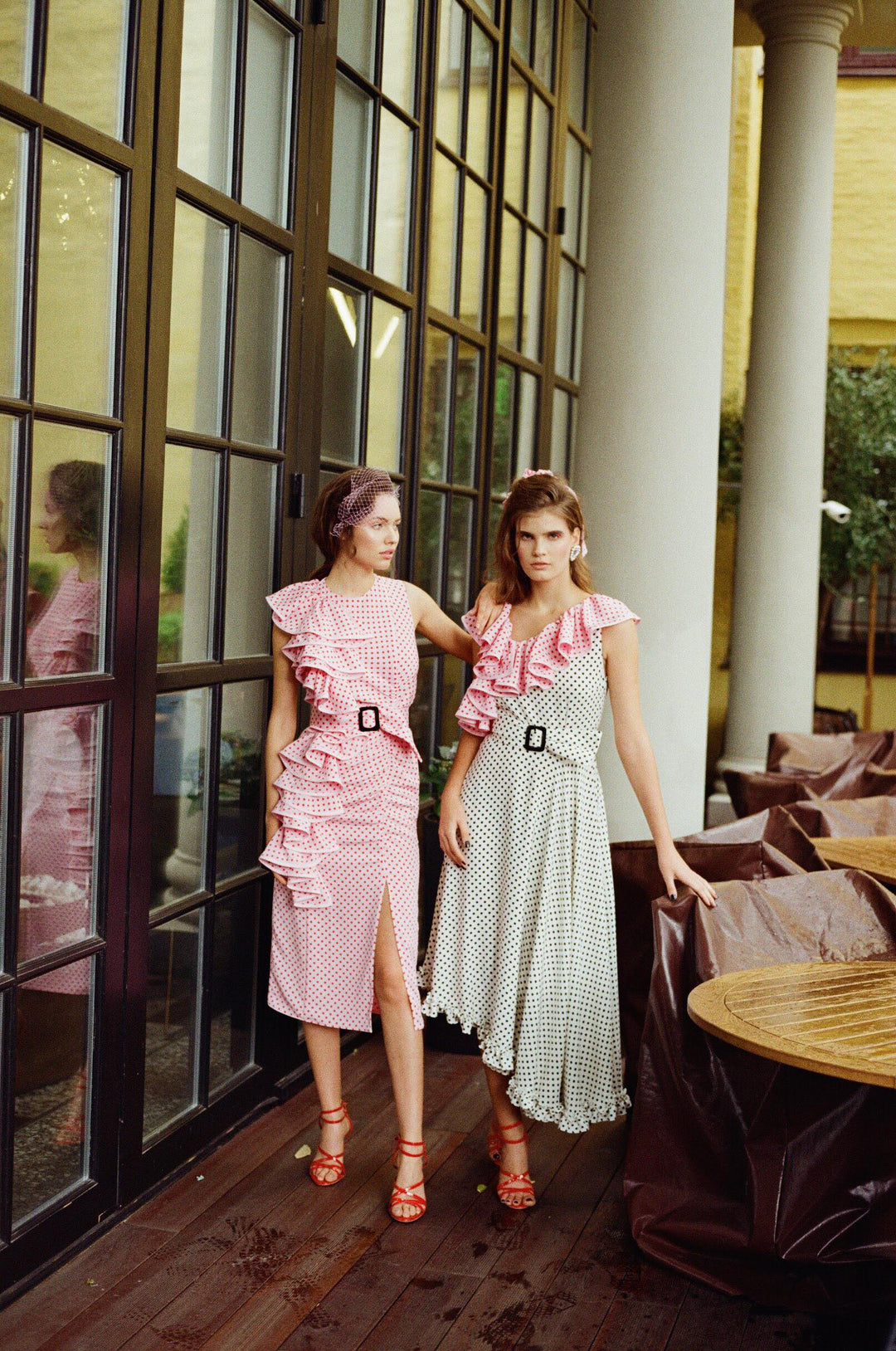 Assymetric midi dress