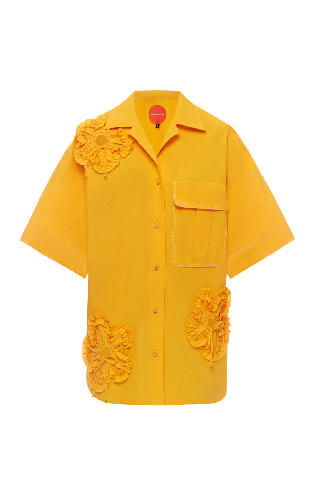 Yellow Flower Power shirt