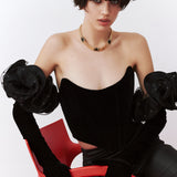 Monroe glitter gloves