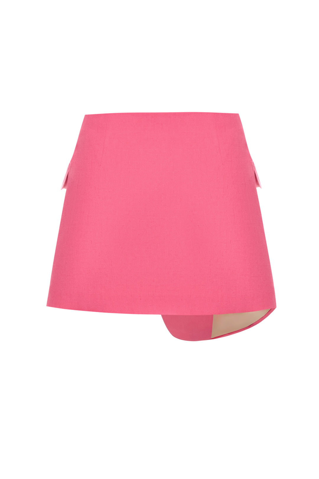 Fuchsia bomb skirt