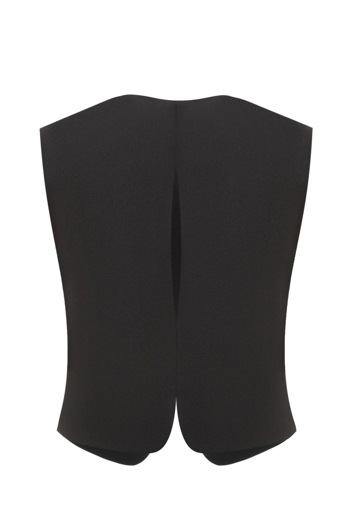 Black vest