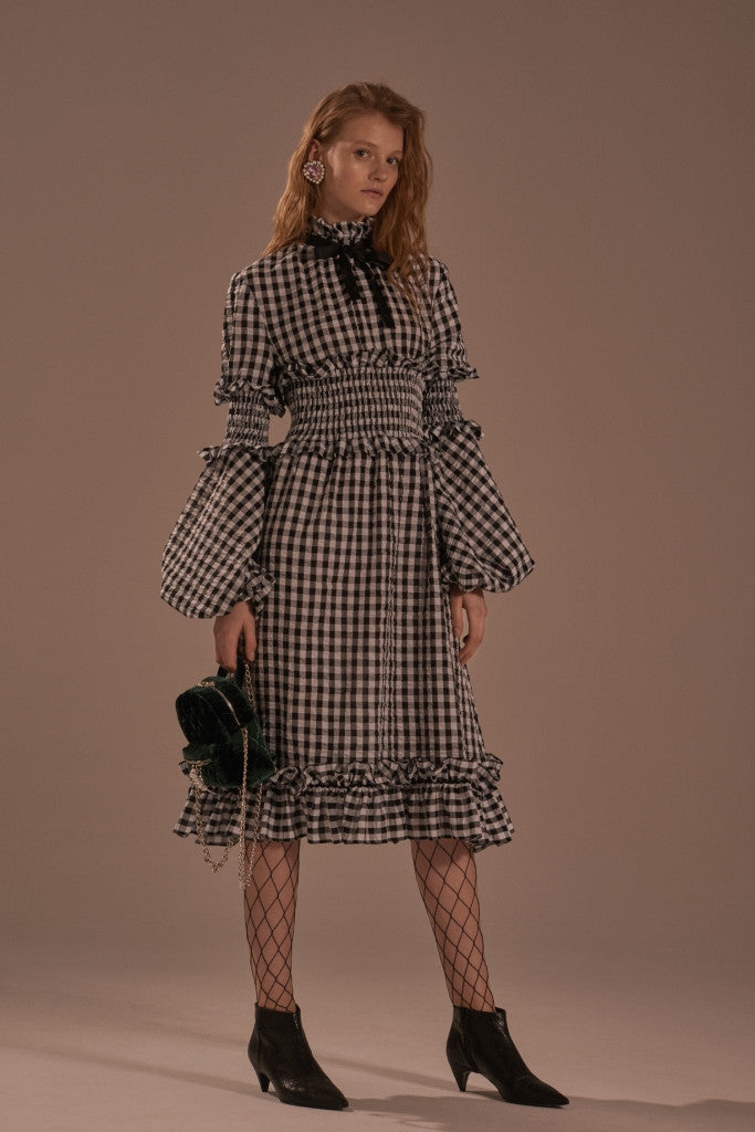 Elastic waist dress