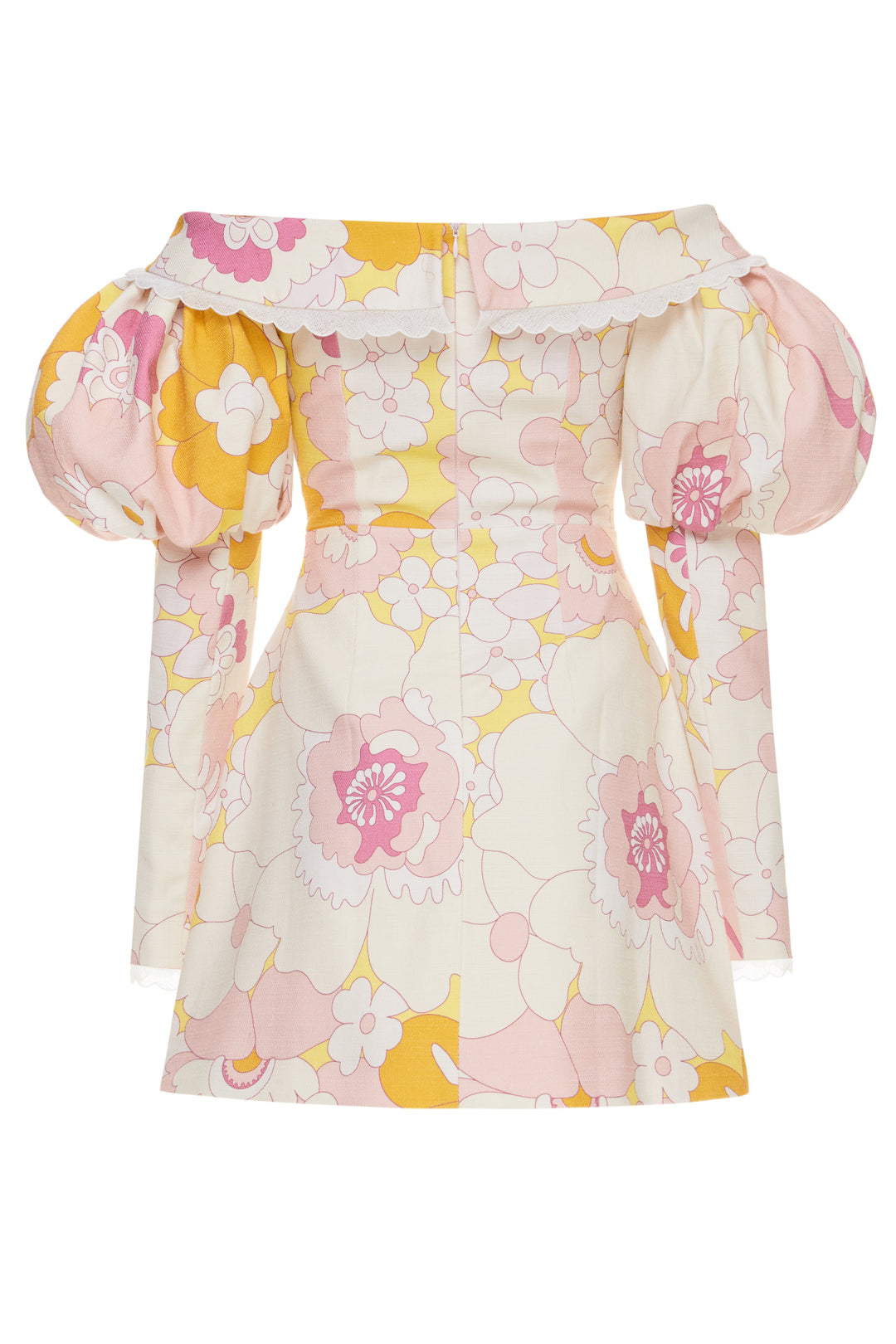 Bohemian floral-print jacket-dress